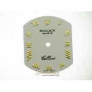 Quadrante bianco romani Rolex Cellini + kit sfere nuovo n. 1005